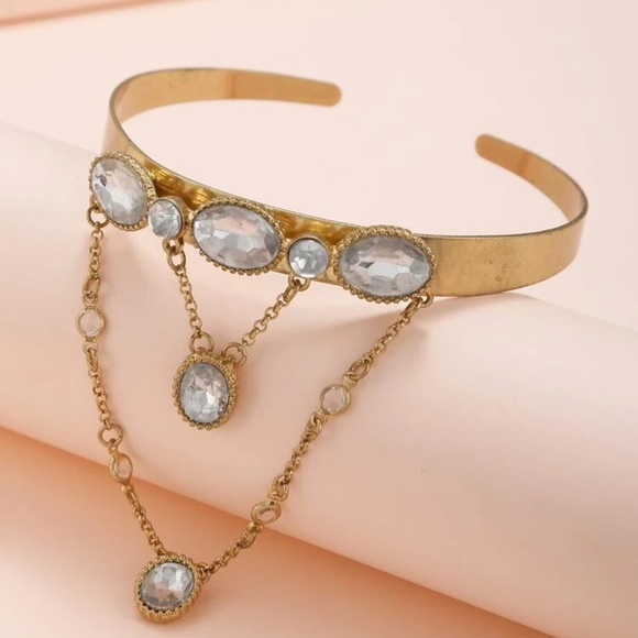 Kathrono Jewelry - ⭐️ Awesome Rhinestone Tassel Arm Band ⭐️